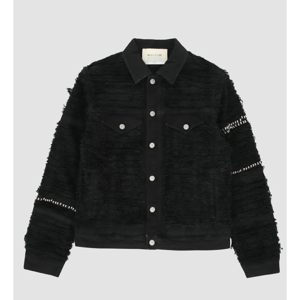 1017 ALYX 9SM x Blackmeans stud-embellished denim jacket Size Medium
